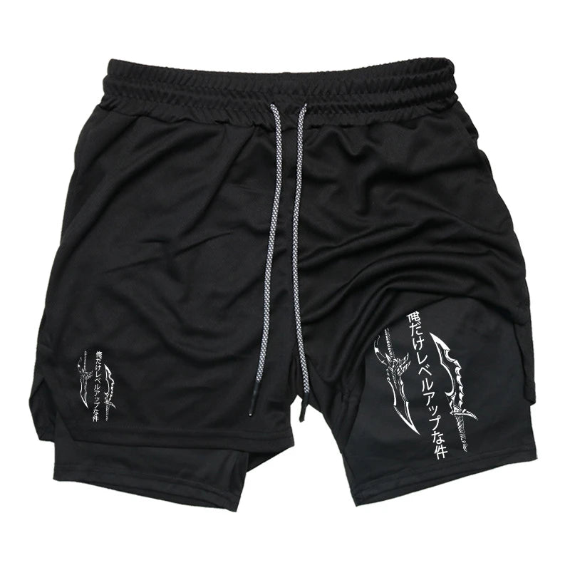 Two Blades Compression Shorts