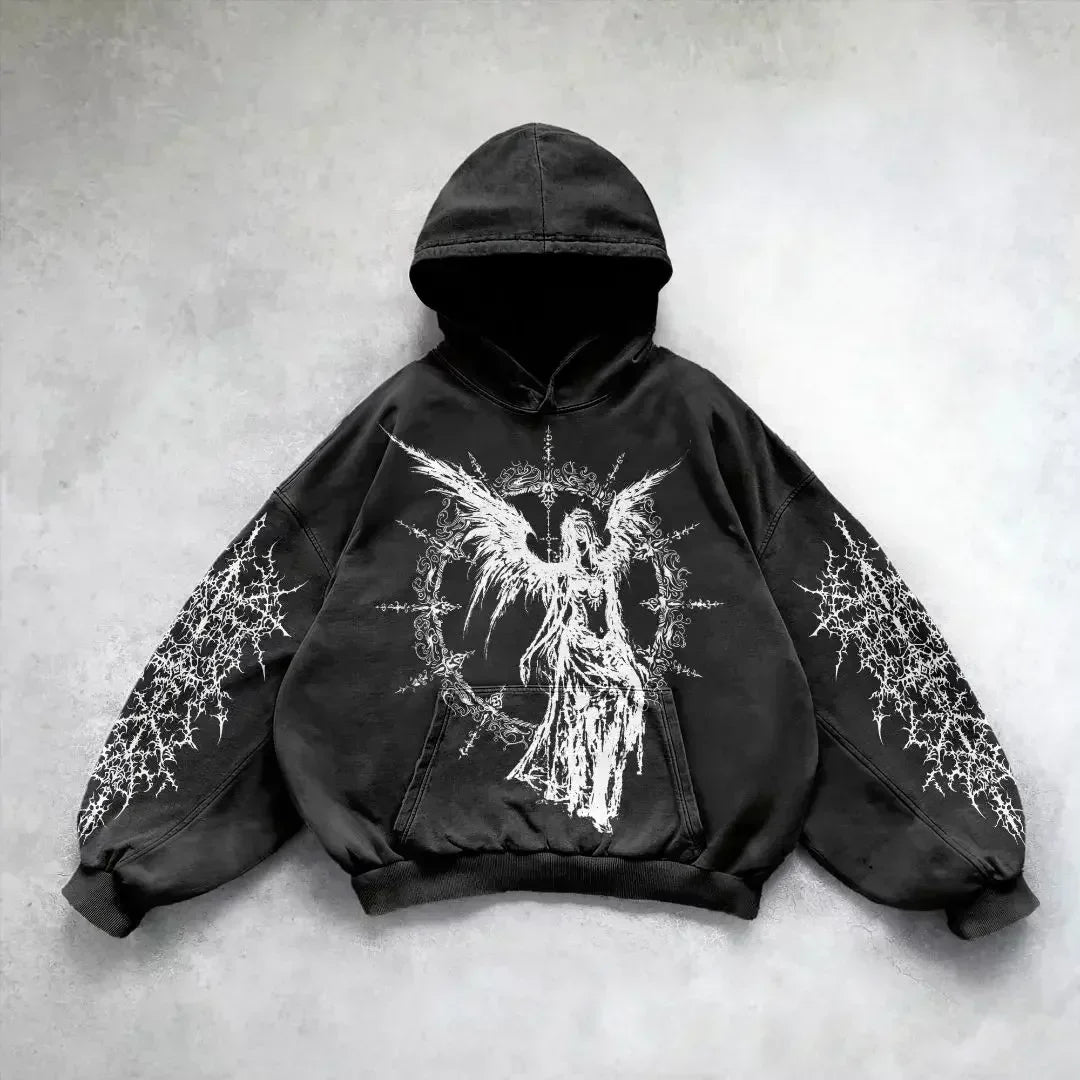 Y2k Gothic Hoodie V5
