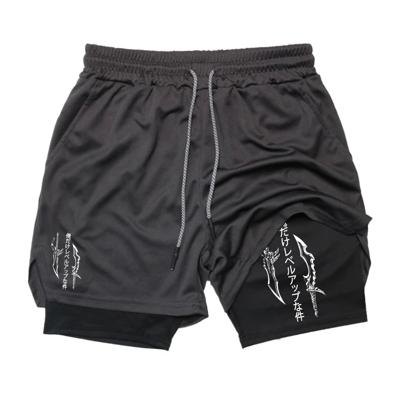 Two Blades Compression Shorts