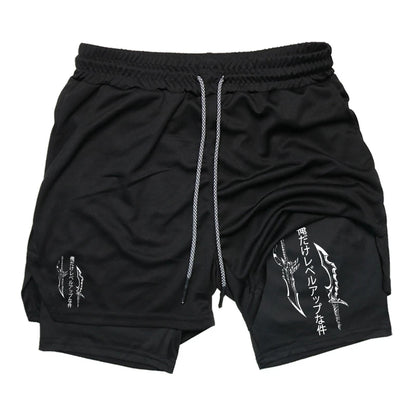 Two Blades Compression Shorts