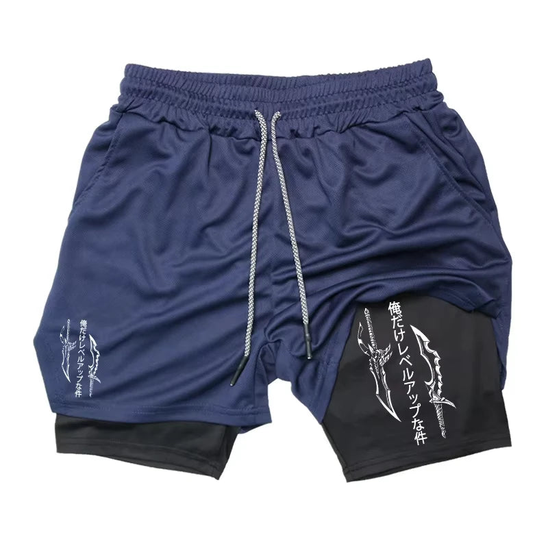 Two Blades Compression Shorts