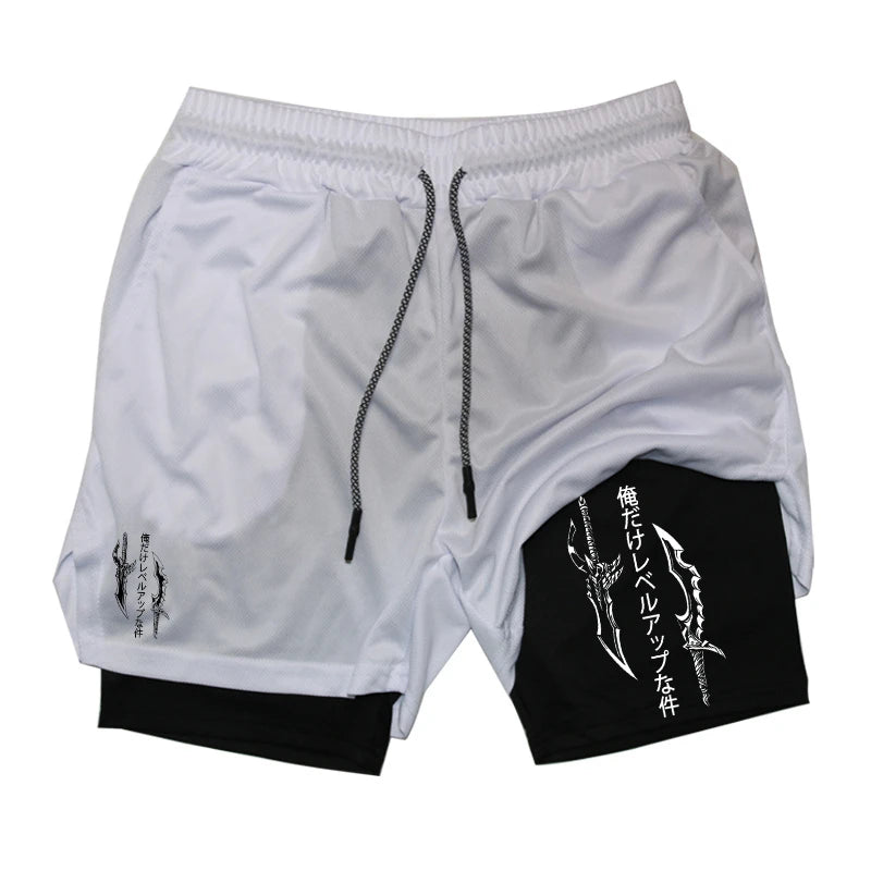 Two Blades Compression Shorts