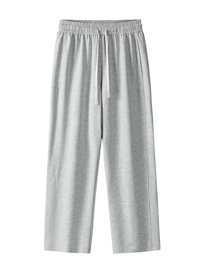 Uncuffed Baggy Pants