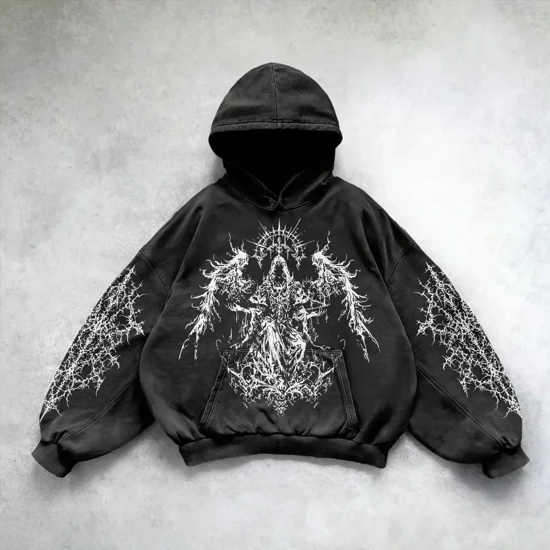 Y2k Gothic Hoodie V6
