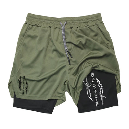 Two Blades Compression Shorts