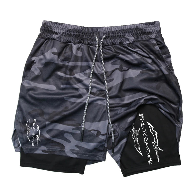 Two Blades Compression Shorts