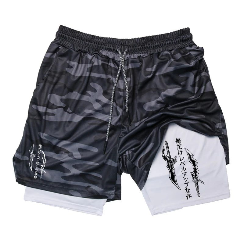 Two Blades Compression Shorts