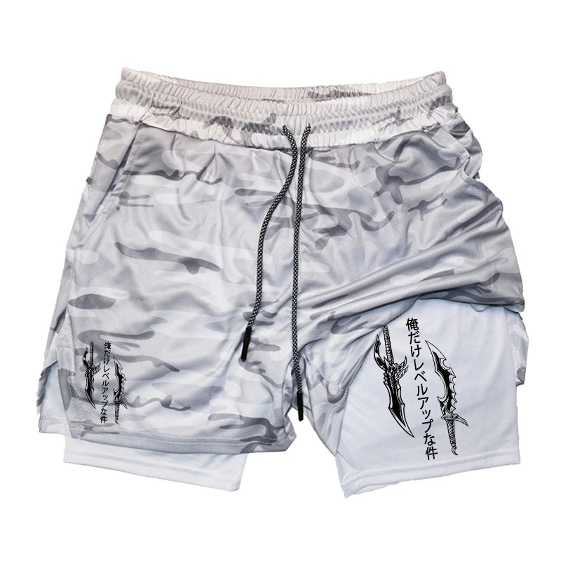 Two Blades Compression Shorts