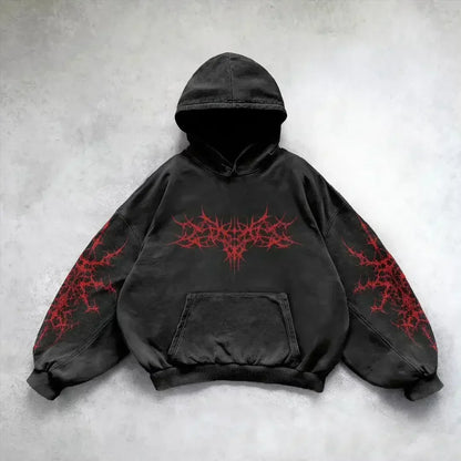 Y2k Gothic Hoodie V4